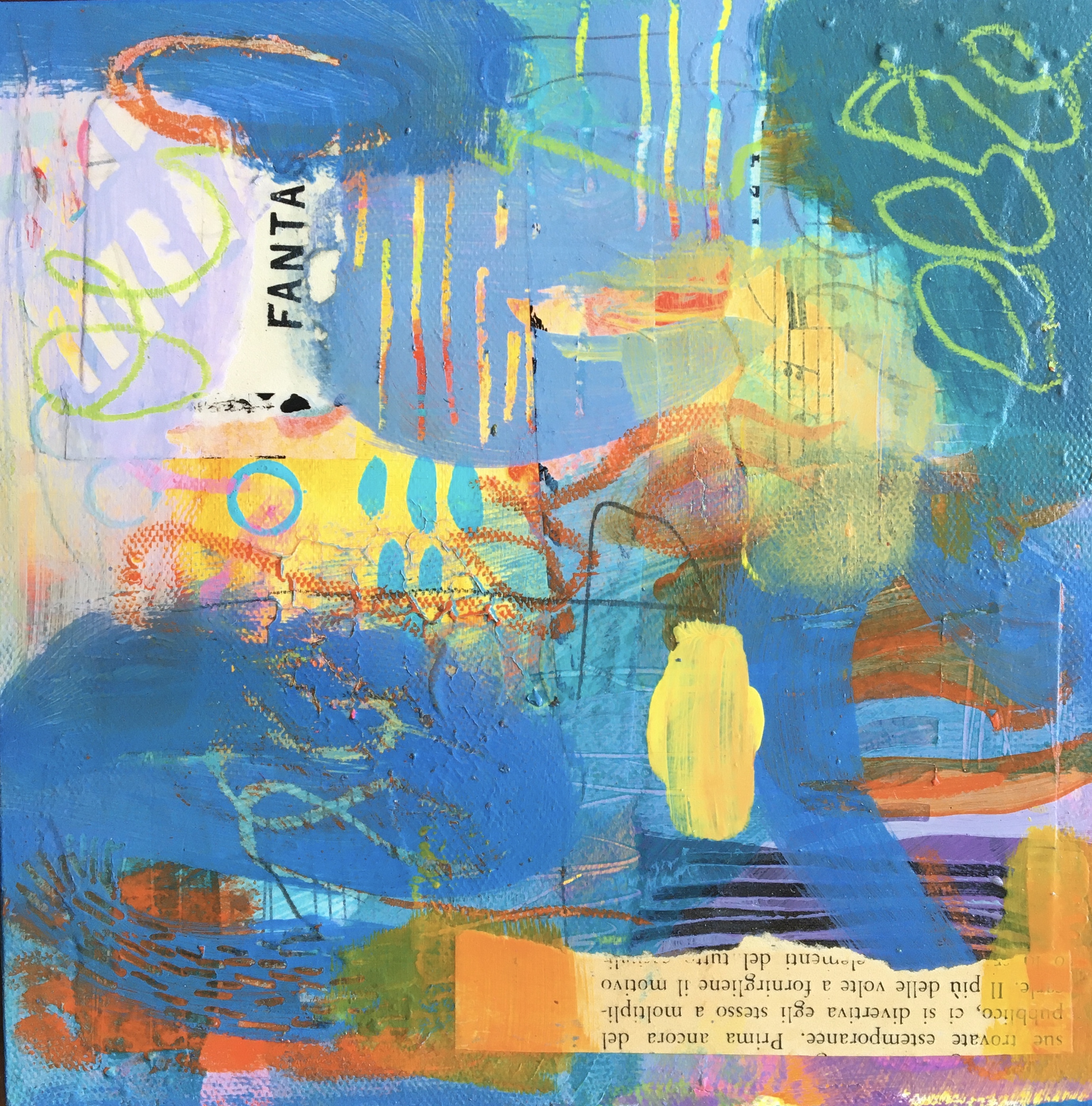 Painting "Spring Droplets 2"