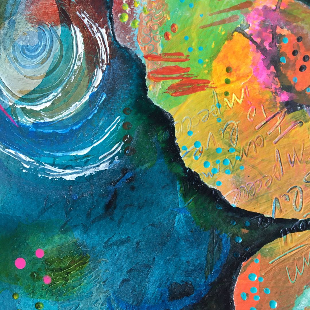Quadro "Rebirth" - Dettaglio 2