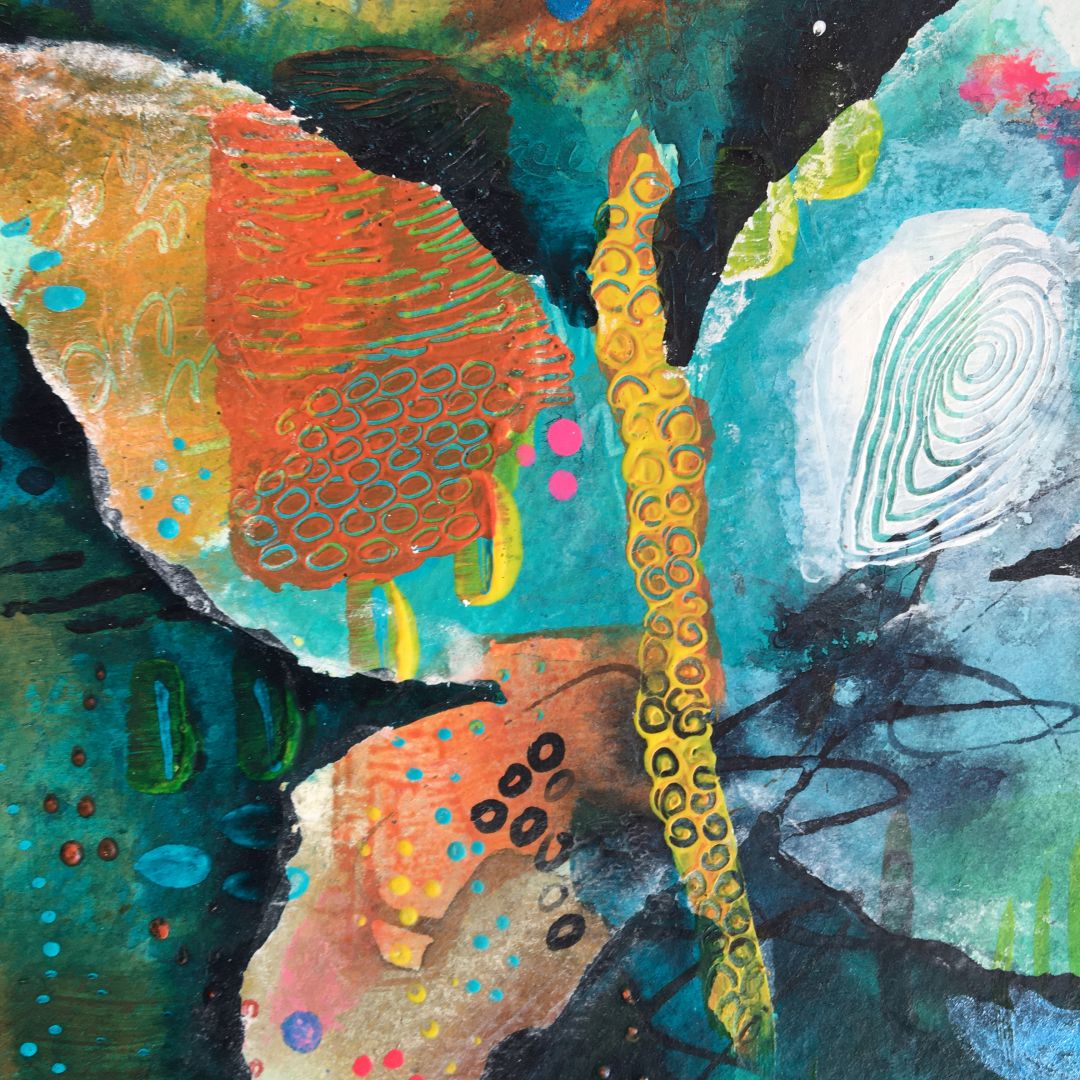 Quadro "Rebirth" - Dettaglio 1