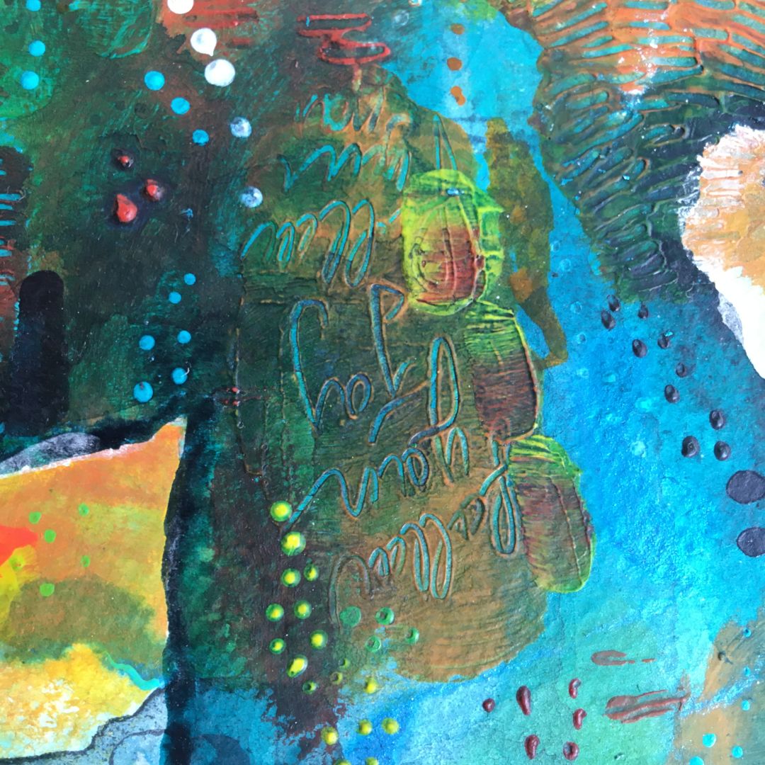 Quadro "Rebirth" - Dettaglio 3