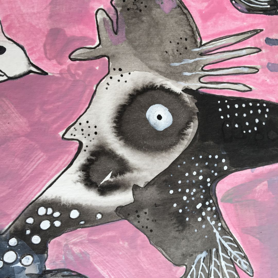 Quadro "Shaman" - Dettagli 1