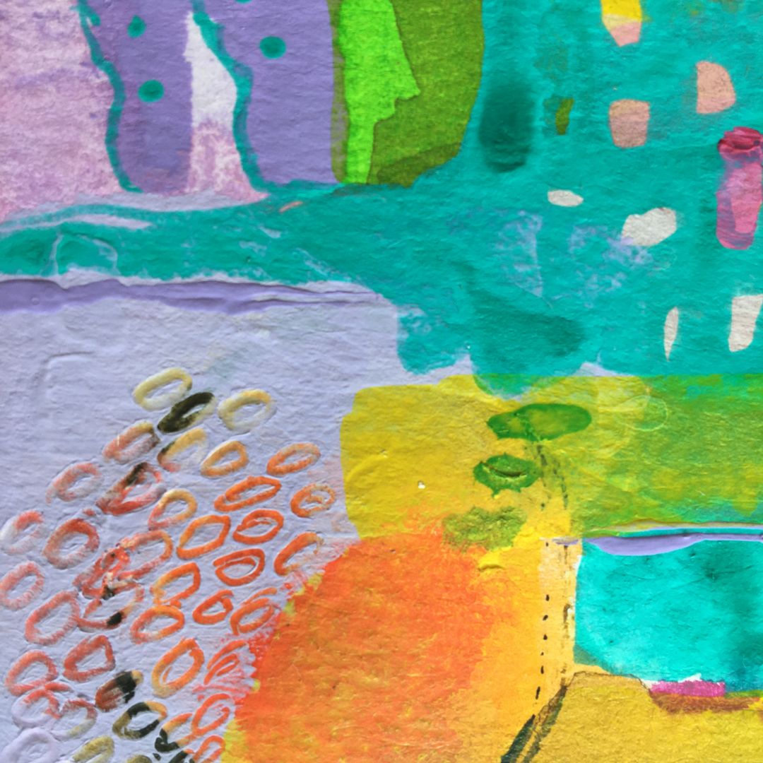 Quadro "Happy" dettaglio 3