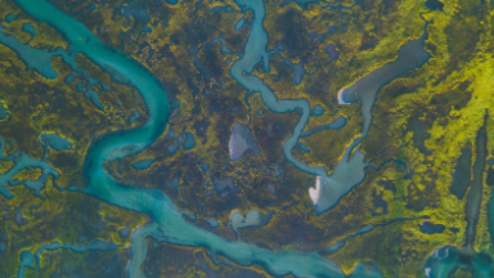 Land from above